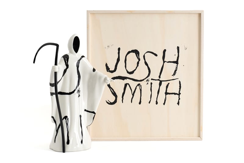 Josh Smith Reflects on Mortality in New Grim Reaper Sculpture