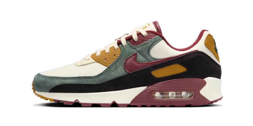 Nike Debuts The Air Max 90 in a Fall-Ready “Coconut Milk/Vintage Green”
