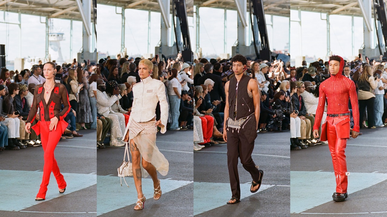 Scrapbook: Here’s What Went Down at Off-White™’s Debut New York Fashion Week Show Ib Kamara Spring 2025 Film