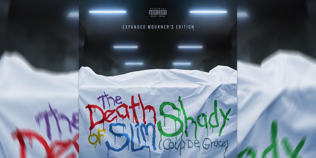 Eminem's album “The Death of Slim Shady Mourner's Edition” in the stream