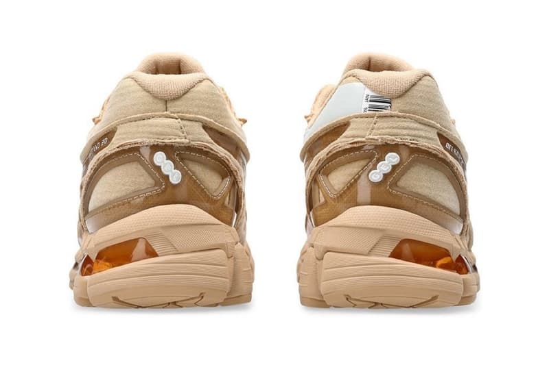 Official Look at the Doublet x ASICS GEL-KAYANO 20 1203A519-200 november 2024 release info cardboard box 