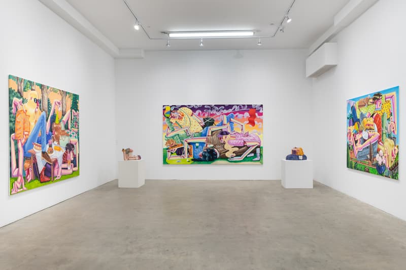 Ákos Ezer Maude Corriveau Solo Shows Plato Gallery Living Room Campout Depth of Surface Plato Gallery New York Art Artworks