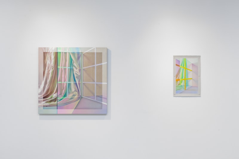 Ákos Ezer Maude Corriveau Solo Shows Plato Gallery Living Room Campout Depth of Surface Plato Gallery New York Art Artworks