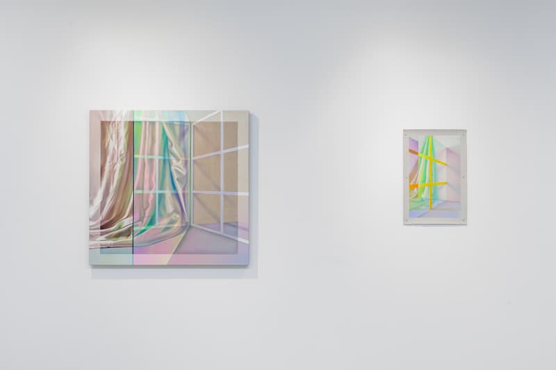 Ákos Ezer Maude Corriveau Solo Shows Plato Gallery Living Room Campout Depth of Surface Plato Gallery New York Art Artworks