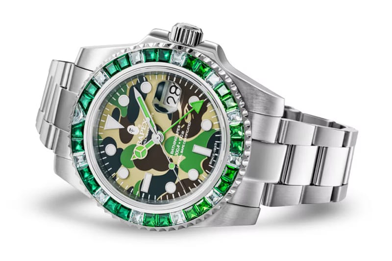BAPE Unveils Trio of Colorful Camo Type 2 BAPEX Watches