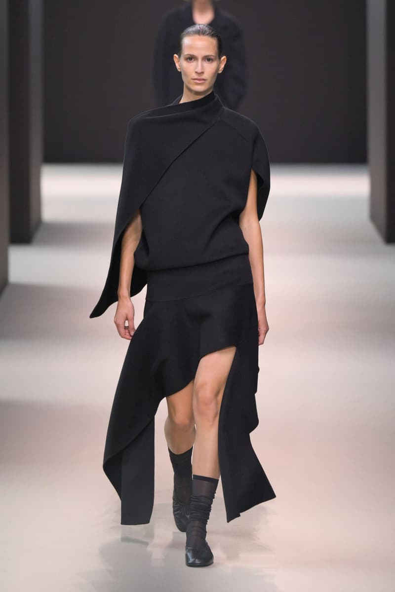 COS SS25 FW24 Draws Draping Design Inspiration From the "Elegance of Movement" spring summer 2025 runway new york fashion week images Karin Gustafsson interview