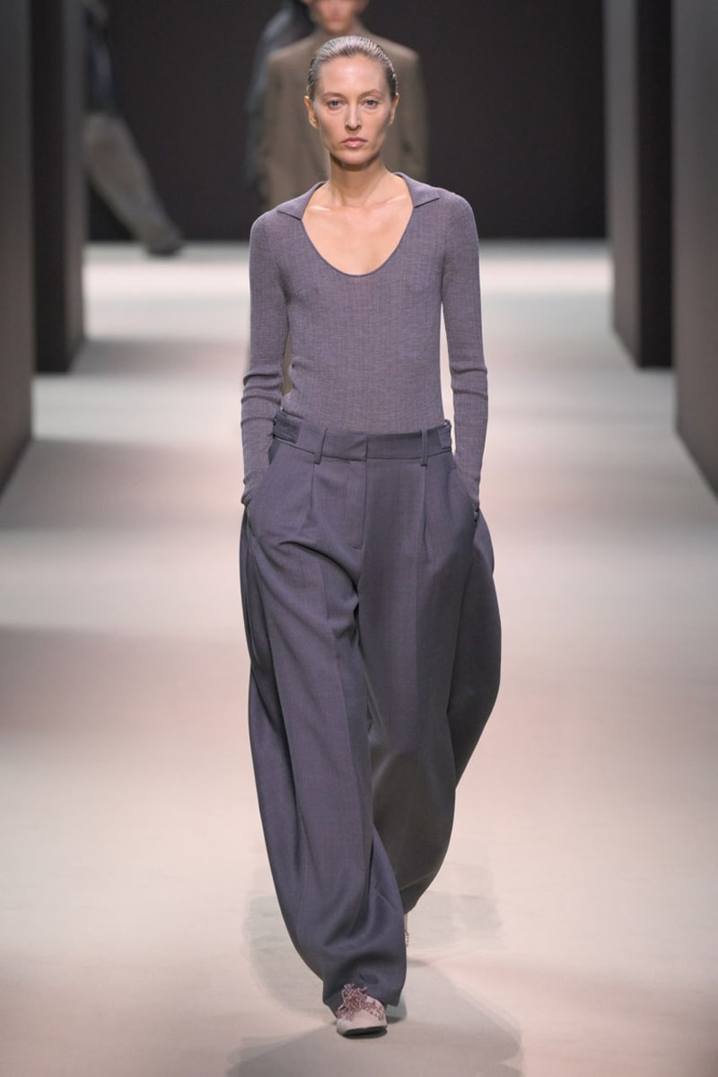 COS SS25 FW24 Draws Draping Design Inspiration From the "Elegance of Movement" spring summer 2025 runway new york fashion week images Karin Gustafsson interview