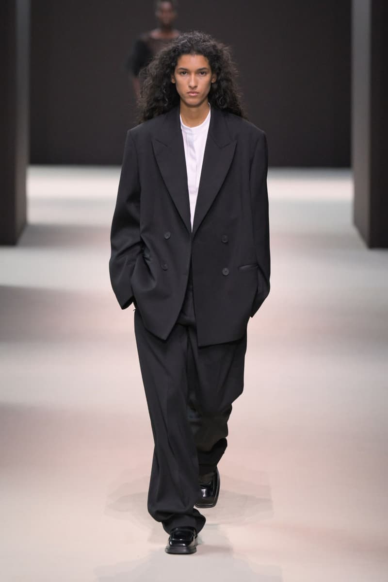 COS SS25 FW24 Draws Draping Design Inspiration From the "Elegance of Movement" spring summer 2025 runway new york fashion week images Karin Gustafsson interview