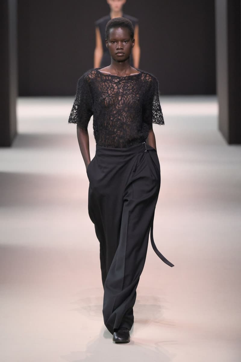 COS SS25 FW24 Draws Draping Design Inspiration From the "Elegance of Movement" spring summer 2025 runway new york fashion week images Karin Gustafsson interview