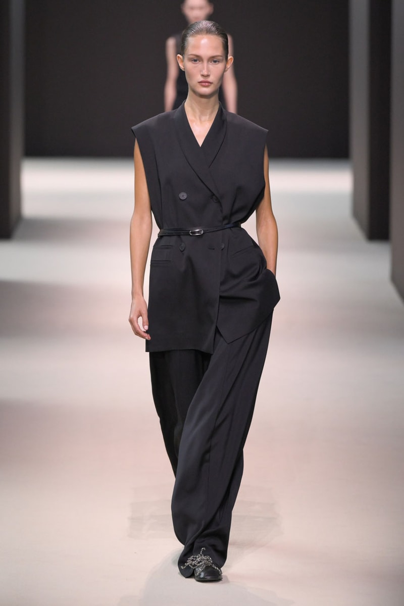 COS SS25 FW24 Draws Draping Design Inspiration From the "Elegance of Movement" spring summer 2025 runway new york fashion week images Karin Gustafsson interview