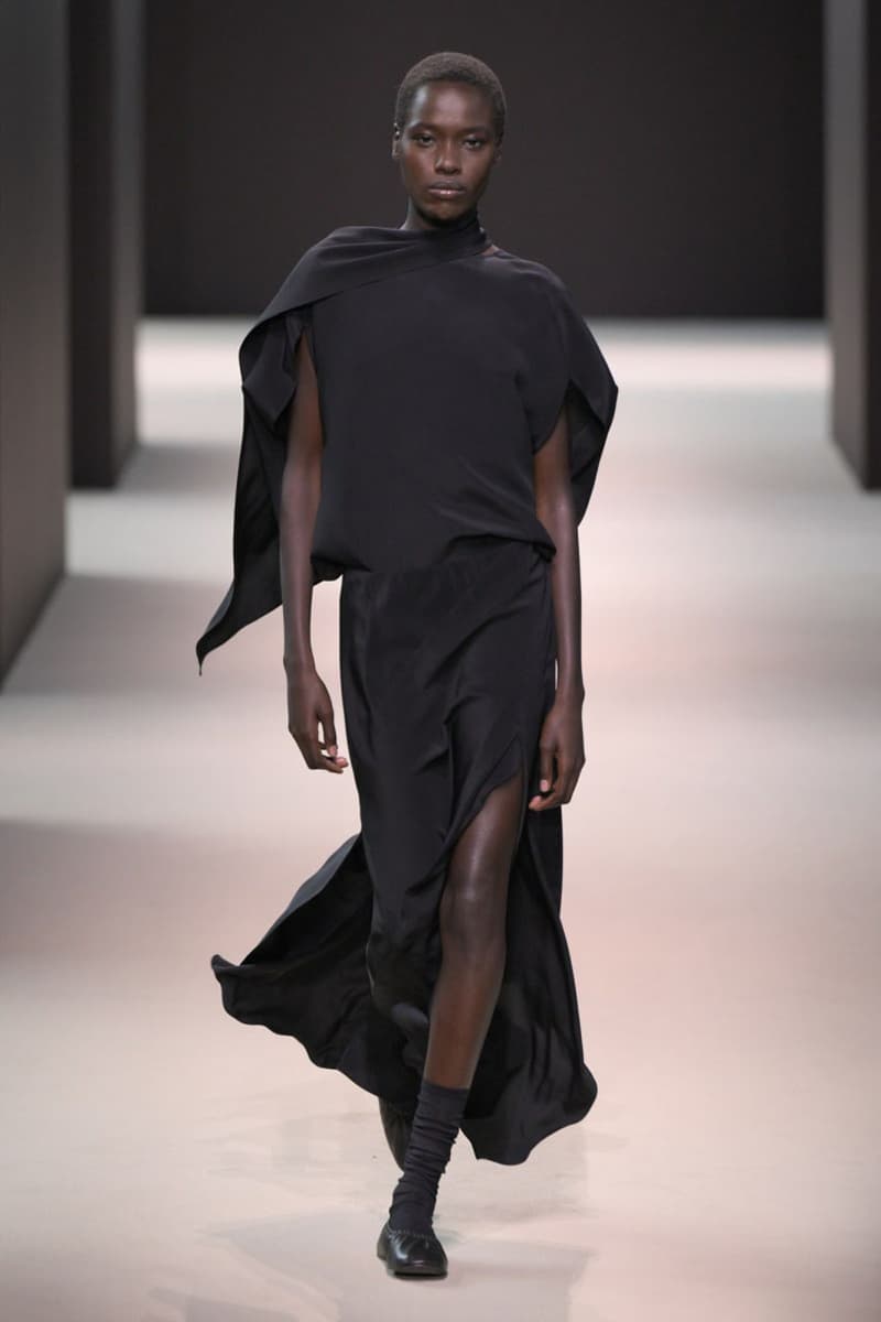 COS SS25 FW24 Draws Draping Design Inspiration From the "Elegance of Movement" spring summer 2025 runway new york fashion week images Karin Gustafsson interview