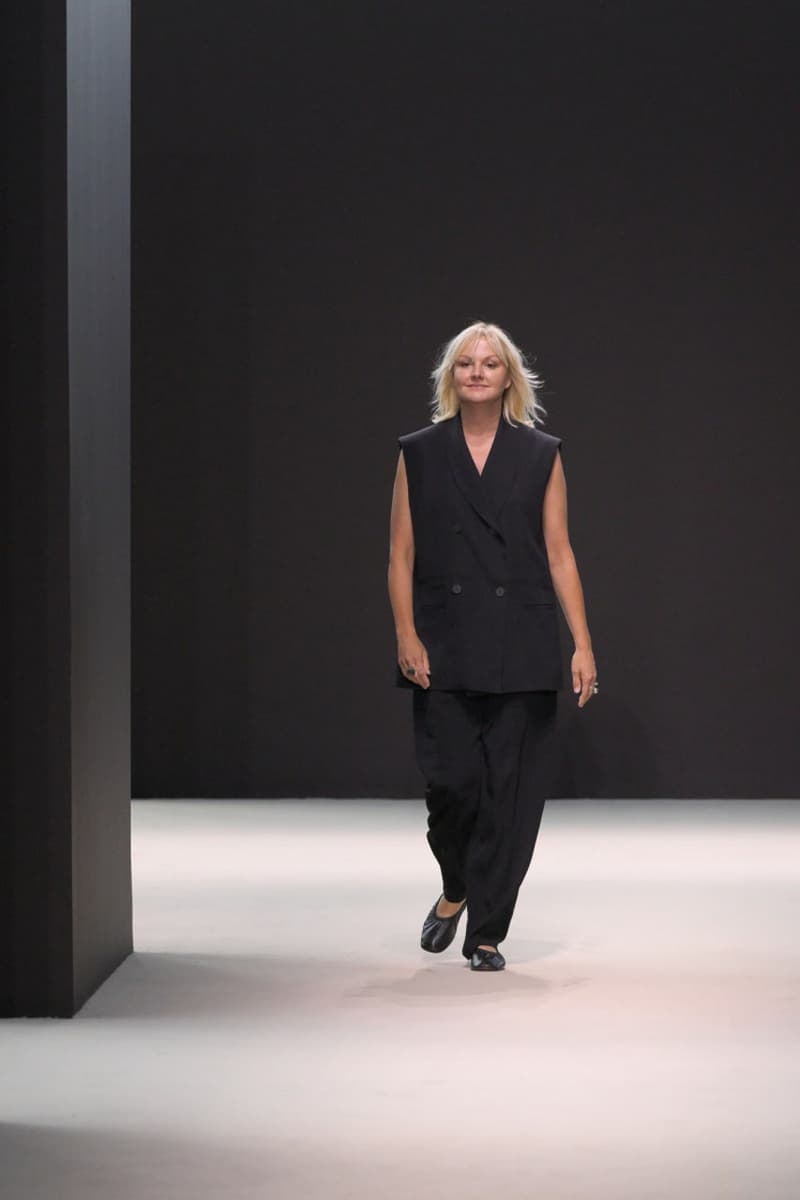 COS SS25 FW24 Draws Draping Design Inspiration From the "Elegance of Movement" spring summer 2025 runway new york fashion week images Karin Gustafsson interview