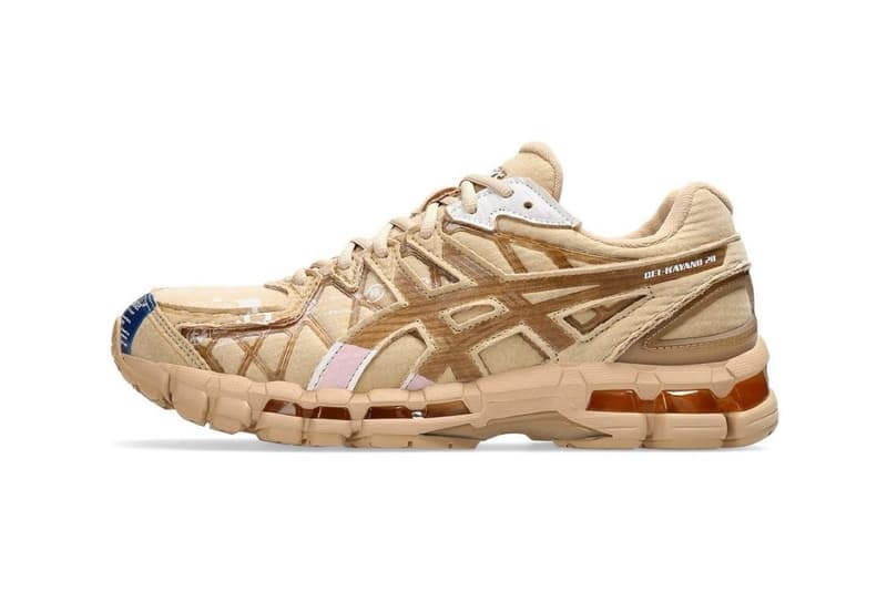 Official Look at the Doublet x ASICS GEL-KAYANO 20 1203A519-200 november 2024 release info cardboard box 