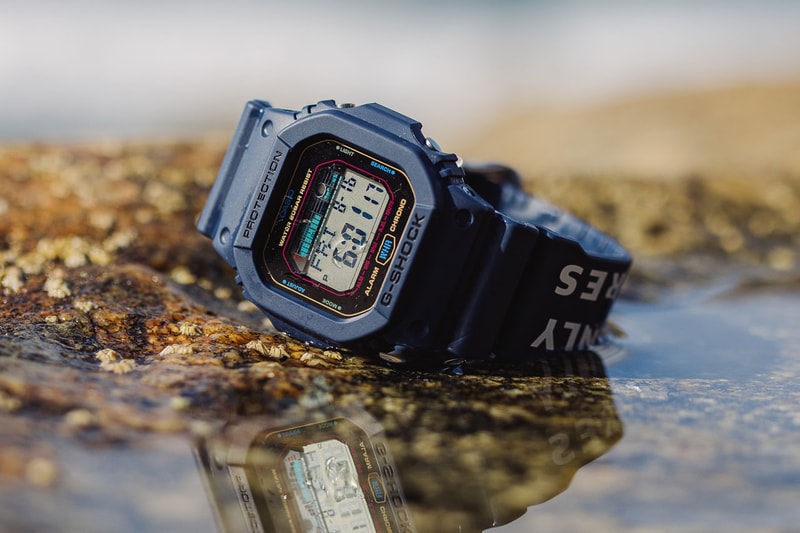 G-SHOCK Western Hydrodynamic Research Watch Apparel Collaboration Accessories Surfing Timepiece Hoodie Cap 