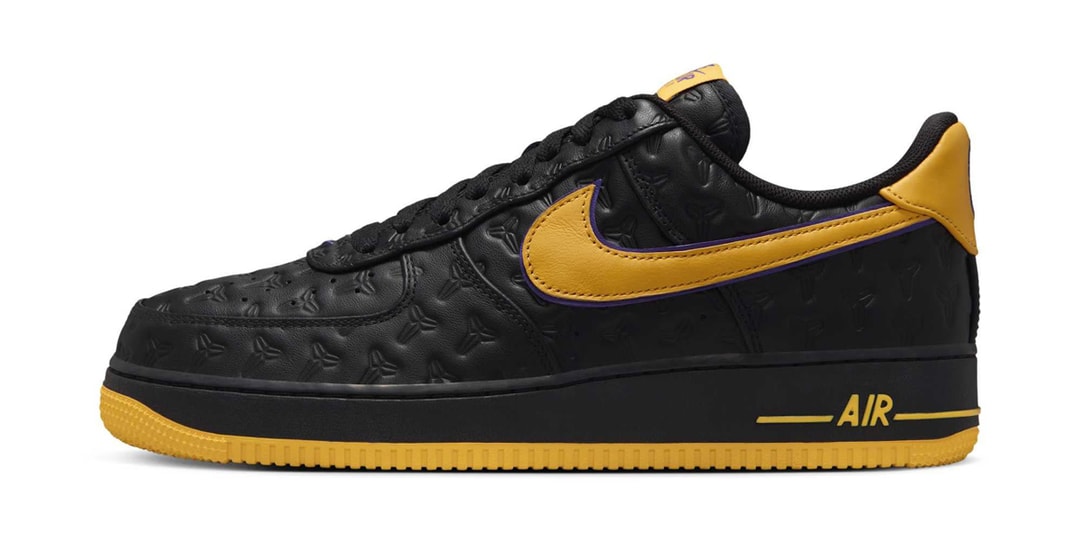 This Kobe Bryant x Nike Air Force 1 Low Is Limited to 8,000 Pairs