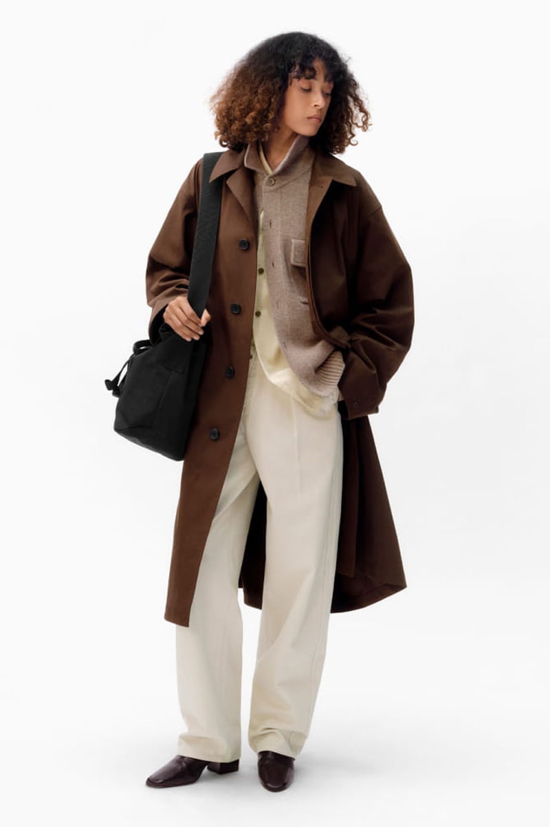 Form Meets Function in UNIQLO U FW24 christopher lemaire collection lookbook release info fashion drop price Christophe Lemaire and Sarah-Linh Tran