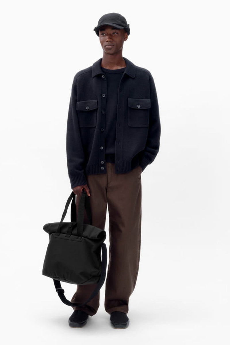 Form Meets Function in UNIQLO U FW24 christopher lemaire collection lookbook release info fashion drop price Christophe Lemaire and Sarah-Linh Tran