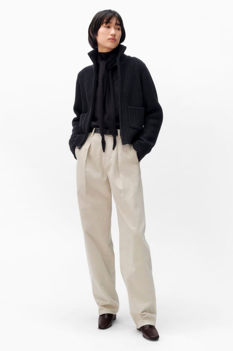 Form Meets Function in UNIQLO U FW24 christopher lemaire collection lookbook release info fashion drop price Christophe Lemaire and Sarah-Linh Tran