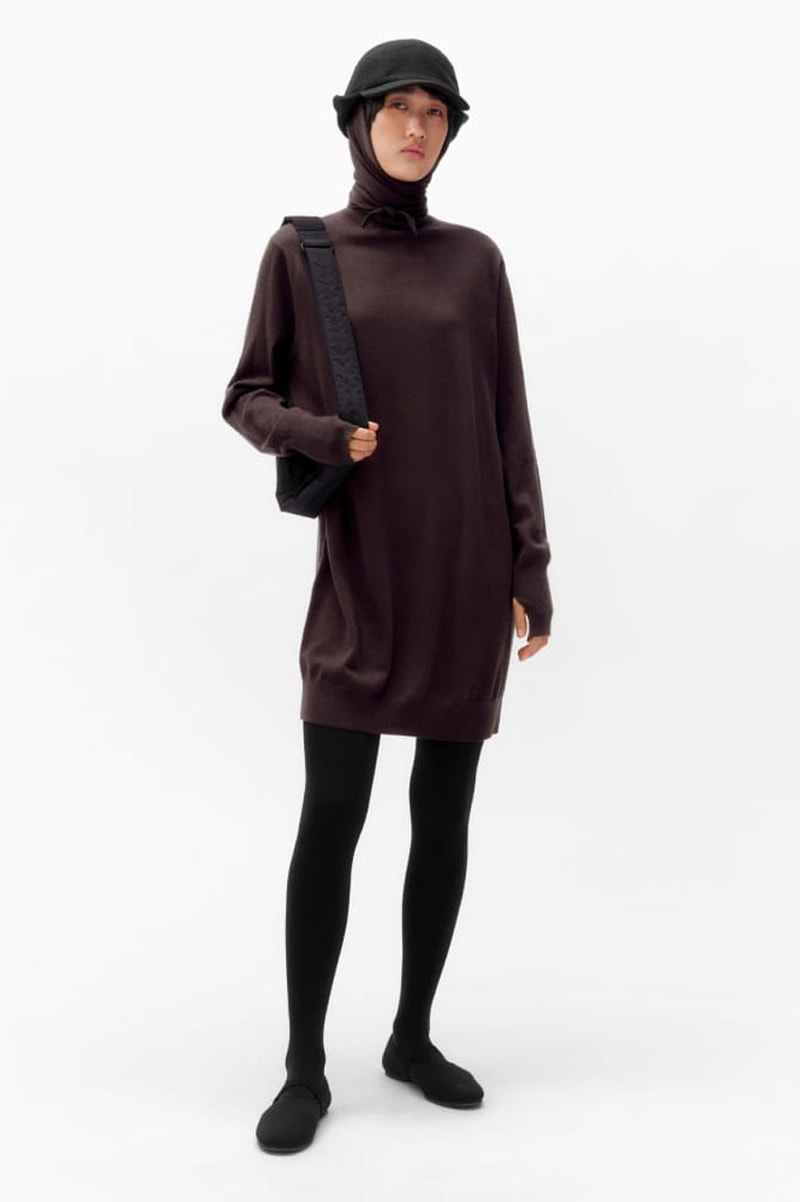 Form Meets Function in UNIQLO U FW24 christopher lemaire collection lookbook release info fashion drop price Christophe Lemaire and Sarah-Linh Tran