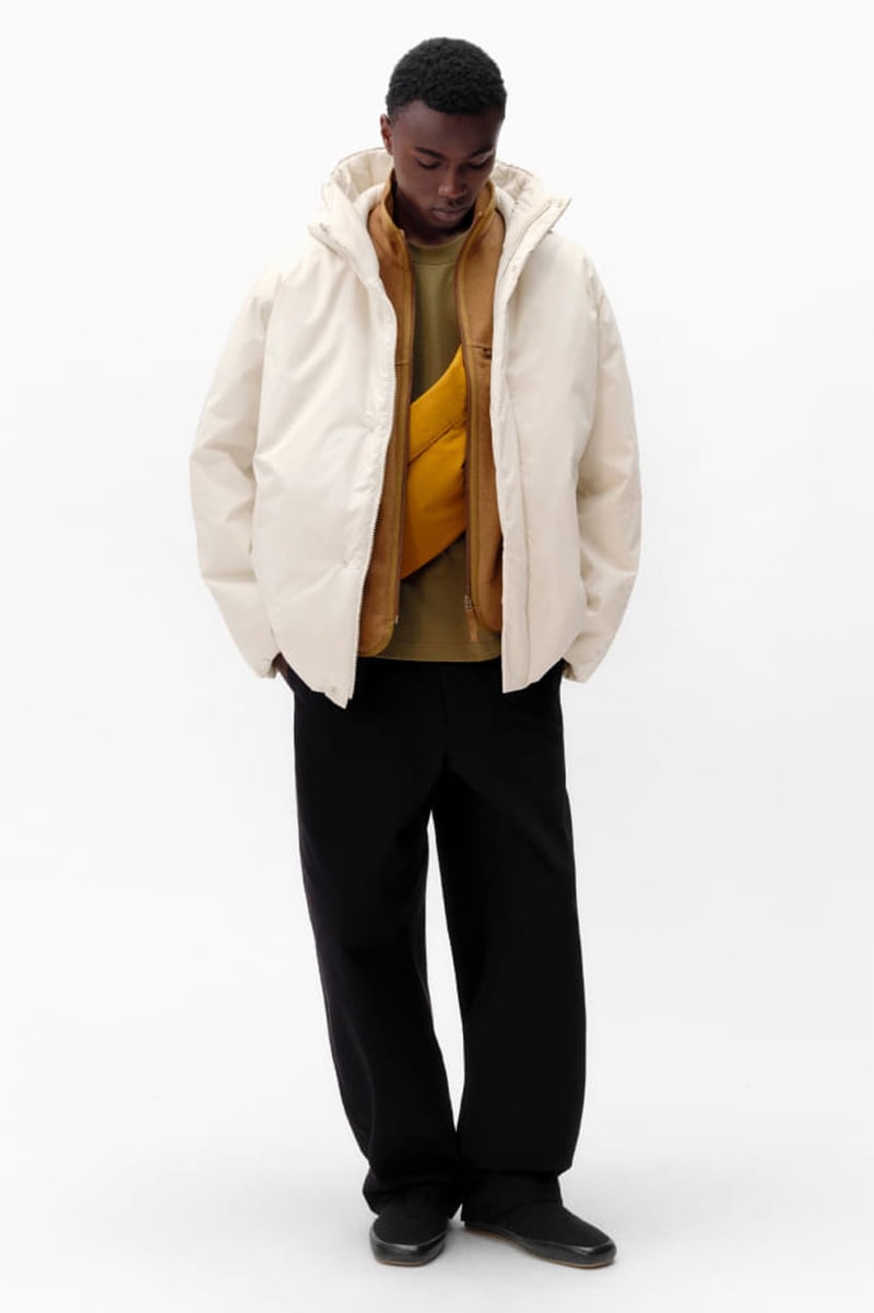 Form Meets Function in UNIQLO U FW24 christopher lemaire collection lookbook release info fashion drop price Christophe Lemaire and Sarah-Linh Tran