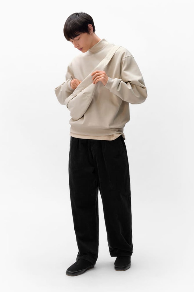 Form Meets Function in UNIQLO U FW24 christopher lemaire collection lookbook release info fashion drop price Christophe Lemaire and Sarah-Linh Tran