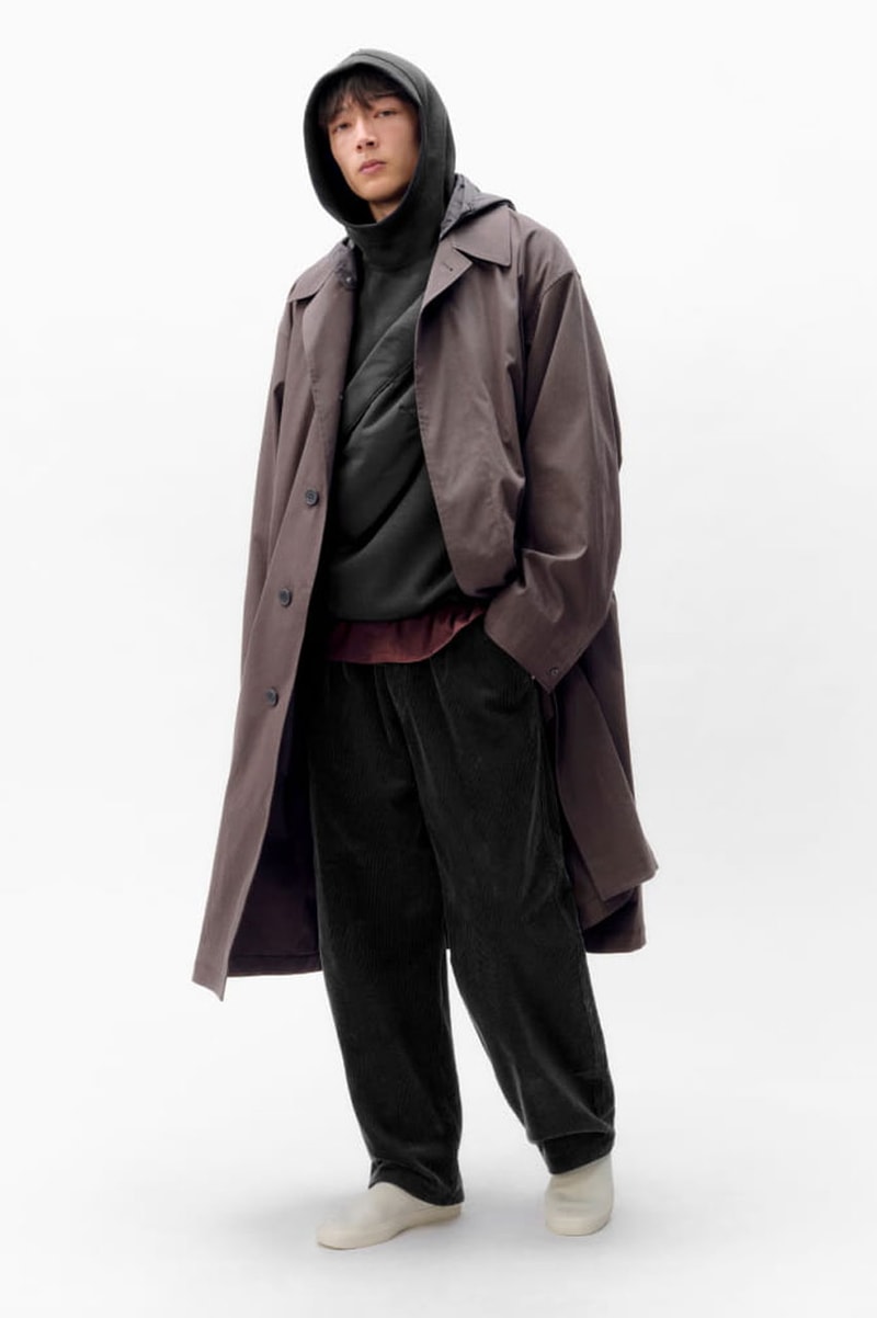 Form Meets Function in UNIQLO U FW24 christopher lemaire collection lookbook release info fashion drop price Christophe Lemaire and Sarah-Linh Tran