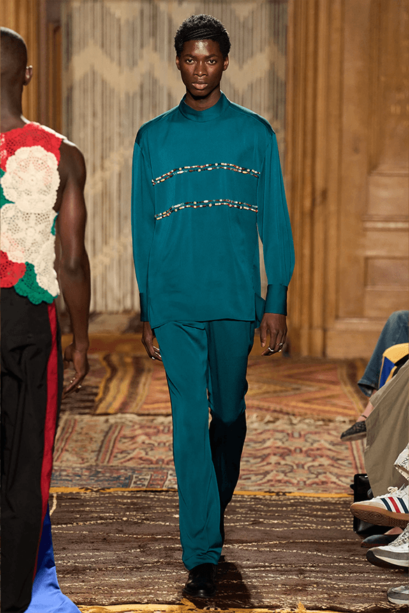 Ahluwalia Spring Summer 2025 London Fashion Week menswear womenswear runway