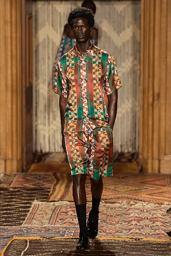 Ahluwalia Spring Summer 2025 London Fashion Week menswear womenswear runway