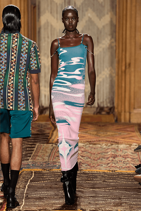 Ahluwalia Spring Summer 2025 London Fashion Week menswear womenswear runway