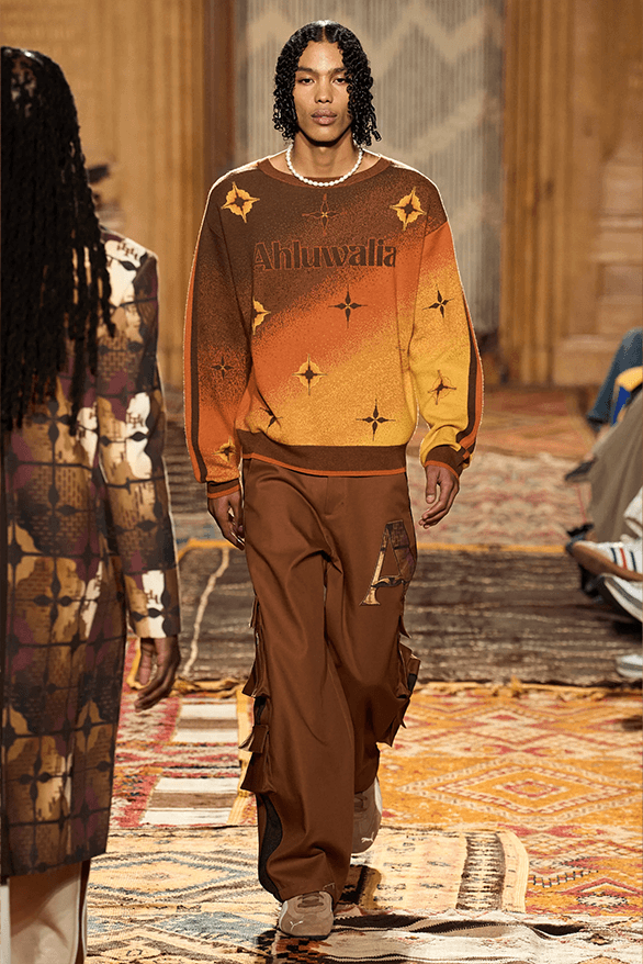 Ahluwalia Spring Summer 2025 London Fashion Week menswear womenswear runway