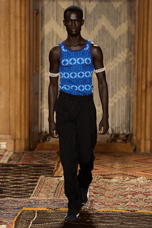Ahluwalia Spring Summer 2025 London Fashion Week menswear womenswear runway