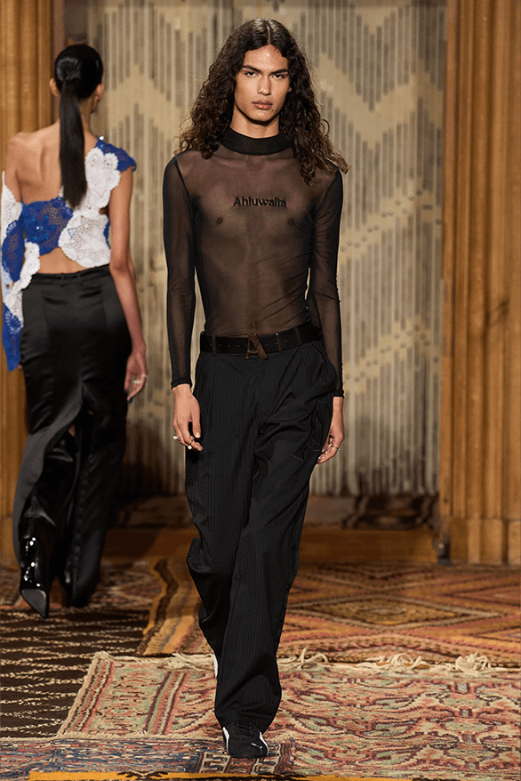 Ahluwalia Spring Summer 2025 London Fashion Week menswear womenswear runway