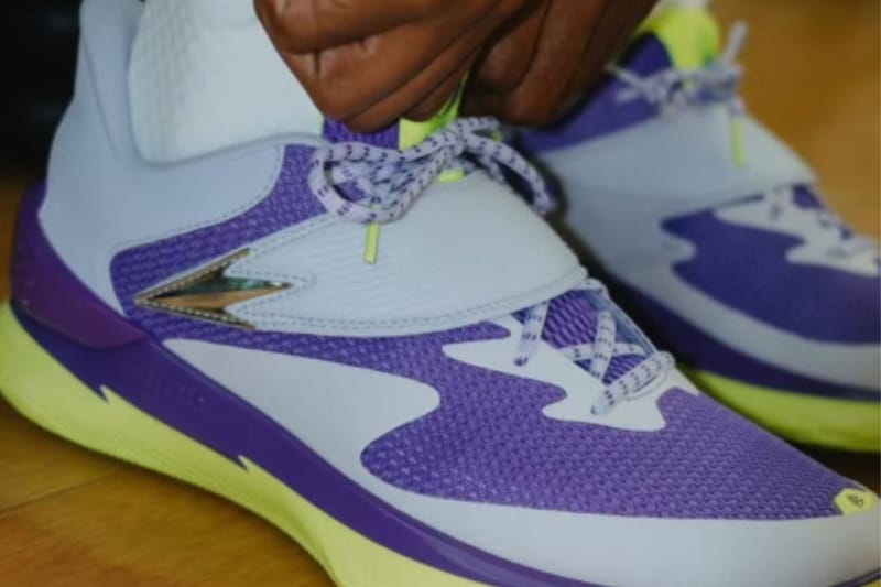 De'Aaron Fox Gives First Look at His Curry Fox 1 Signature Shoe