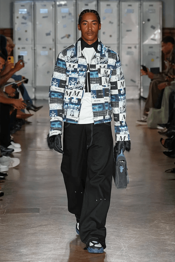 MAINS Spring Summer 2025 London Fashion Week menswear womenswear runway skepta