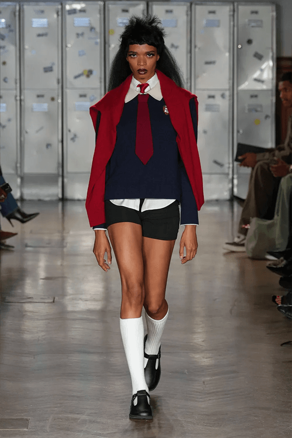 MAINS Spring Summer 2025 London Fashion Week menswear womenswear runway skepta