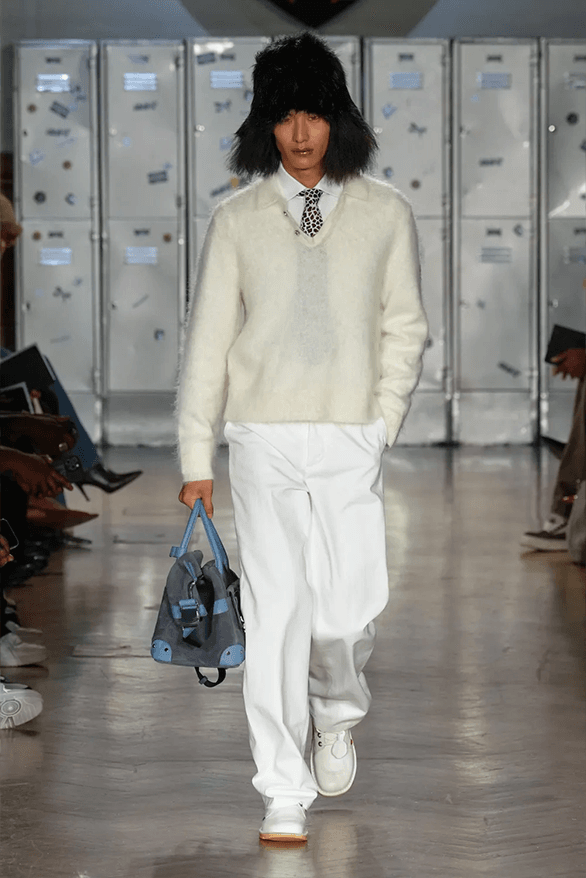 MAINS Spring Summer 2025 London Fashion Week menswear womenswear runway skepta