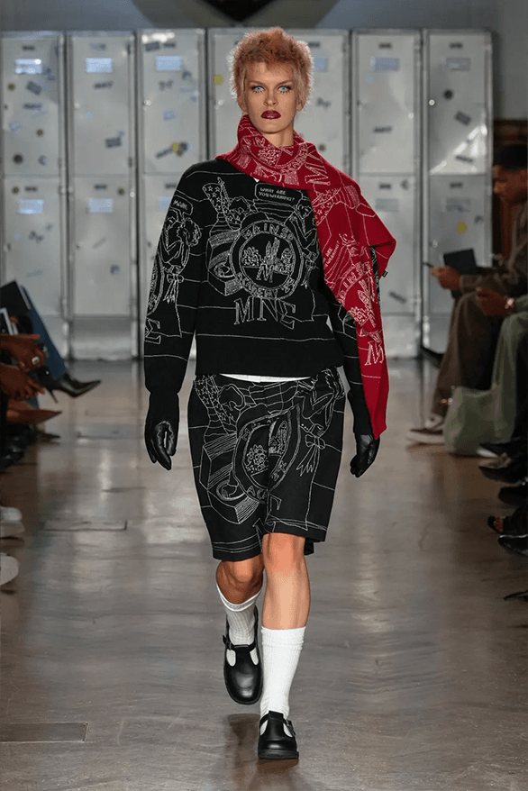 MAINS Spring Summer 2025 London Fashion Week menswear womenswear runway skepta