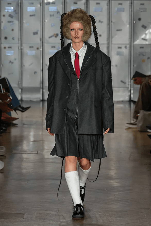 MAINS Spring Summer 2025 London Fashion Week menswear womenswear runway skepta