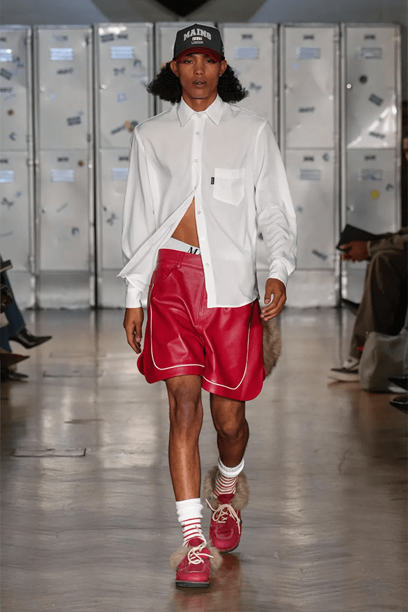 MAINS Spring Summer 2025 London Fashion Week menswear womenswear runway skepta