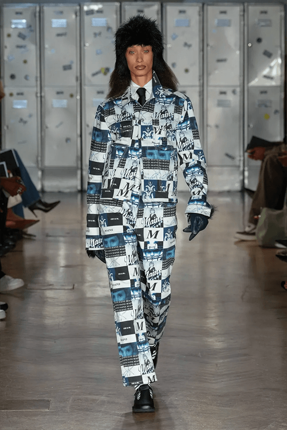 MAINS Spring Summer 2025 London Fashion Week menswear womenswear runway skepta