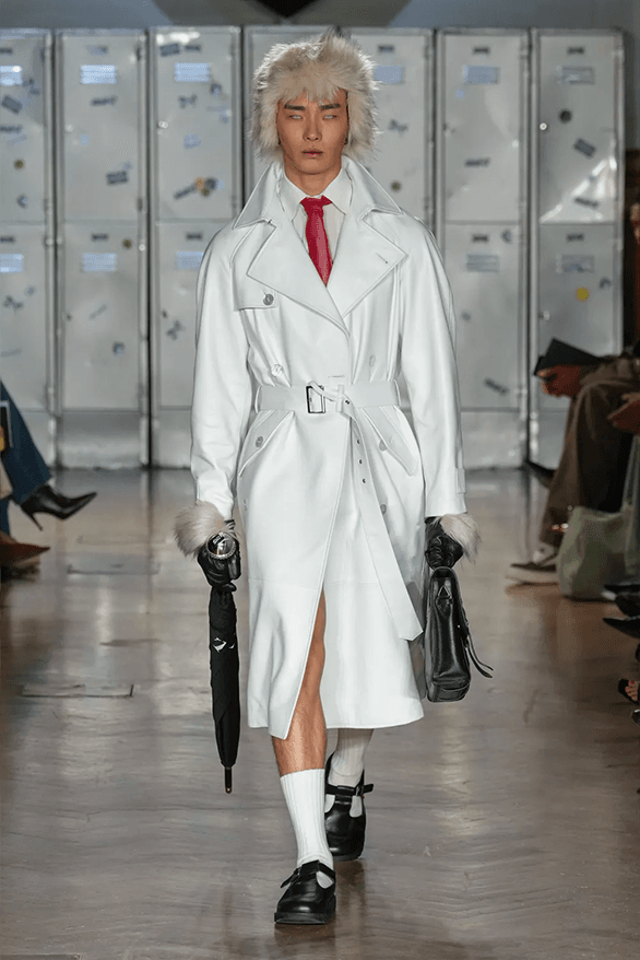 MAINS Spring Summer 2025 London Fashion Week menswear womenswear runway skepta