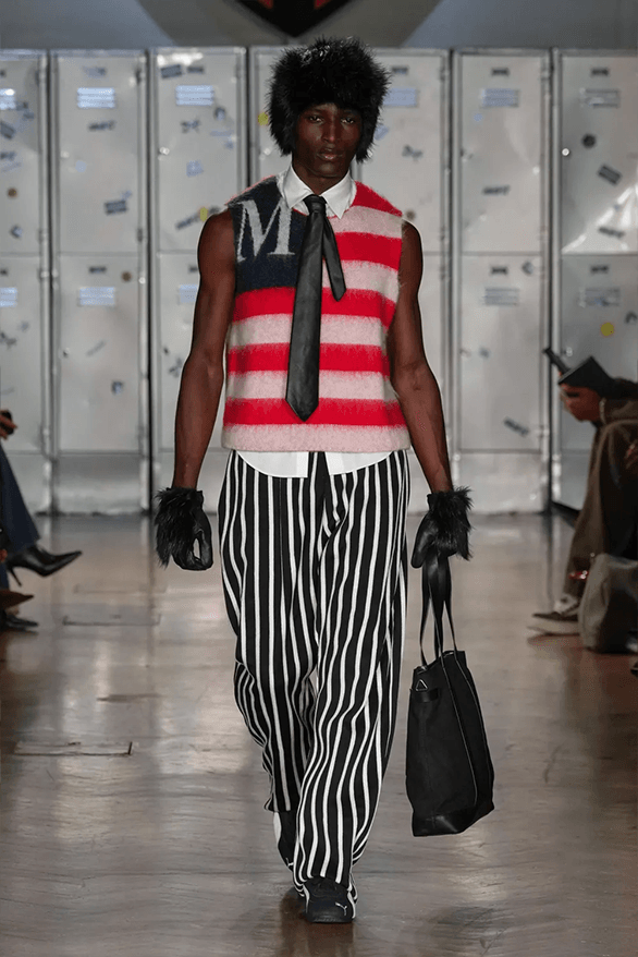 MAINS Spring Summer 2025 London Fashion Week menswear womenswear runway skepta