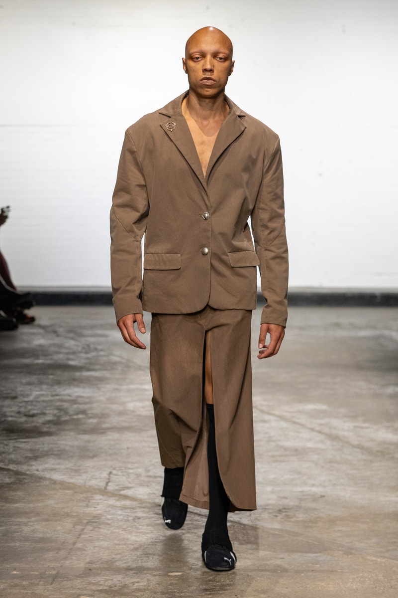 LUEDER Spring Summer 2025 London Fashion Week menswear womenswear runway Marie Lueder