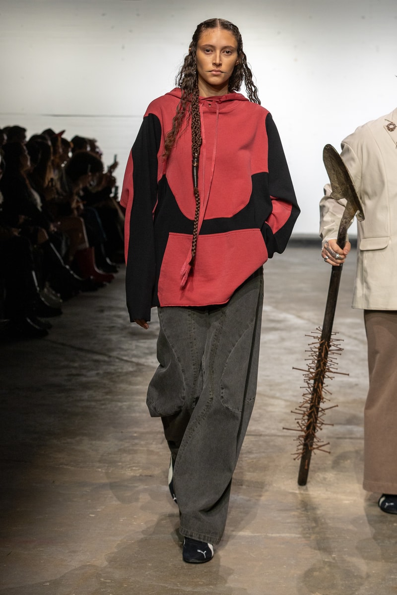 LUEDER Spring Summer 2025 London Fashion Week menswear womenswear runway Marie Lueder