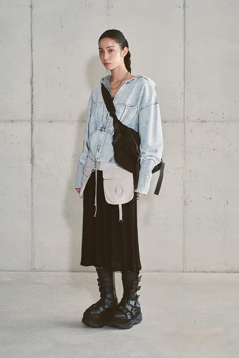 MISCHIEF Brings a Bit of Edge to Its Third Collection for Fall 2024 lookbooks seoul south korean brand wardrope staples rhombus logo
