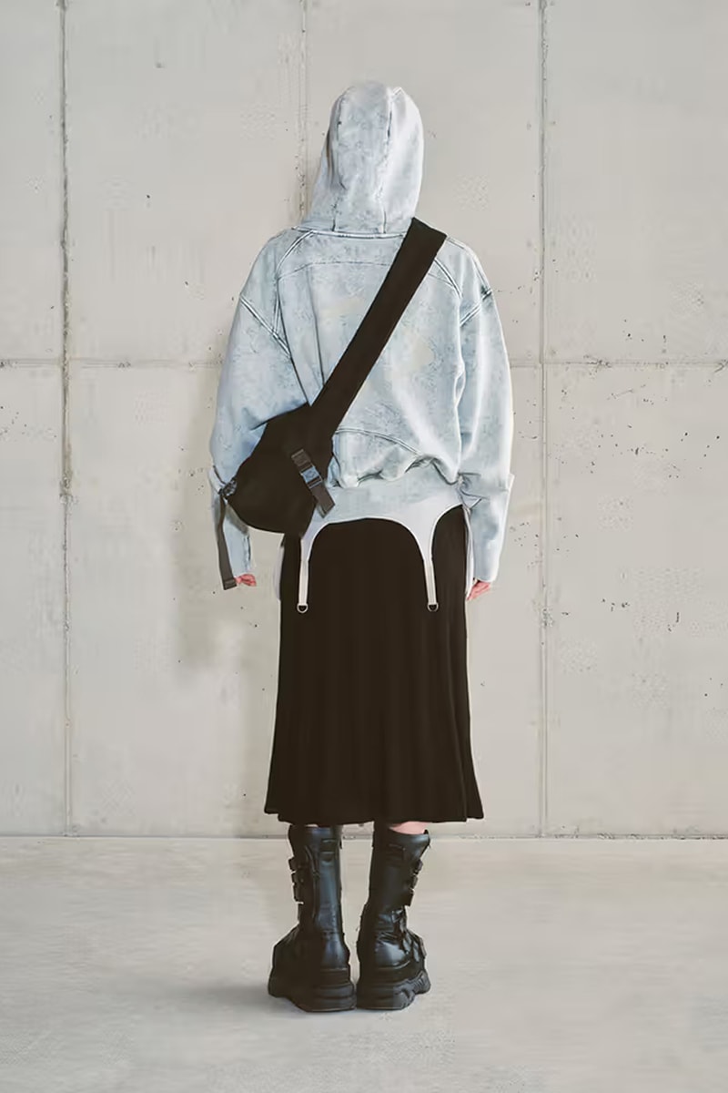MISCHIEF Brings a Bit of Edge to Its Third Collection for Fall 2024 lookbooks seoul south korean brand wardrope staples rhombus logo
