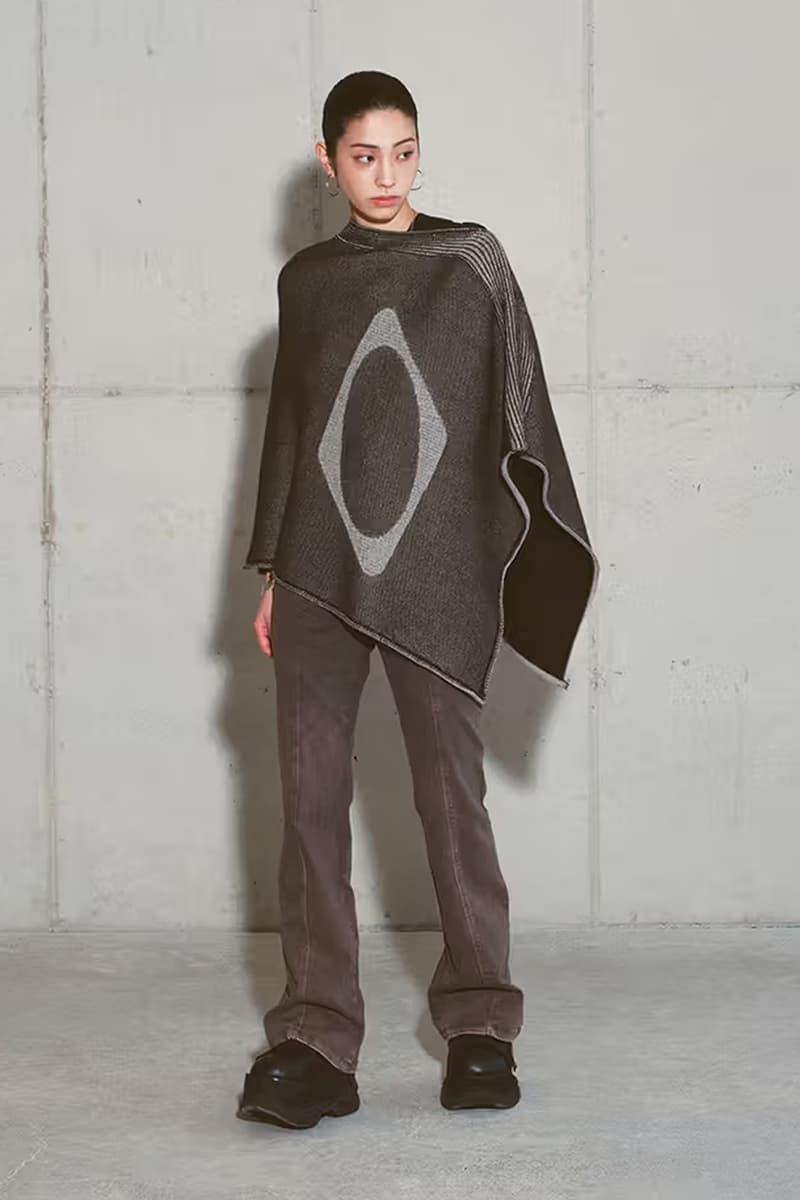 MISCHIEF Brings a Bit of Edge to Its Third Collection for Fall 2024 lookbooks seoul south korean brand wardrope staples rhombus logo