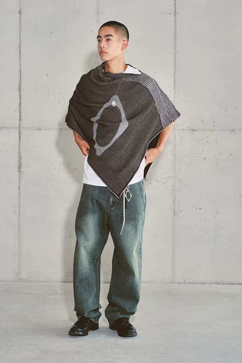 MISCHIEF Brings a Bit of Edge to Its Third Collection for Fall 2024 lookbooks seoul south korean brand wardrope staples rhombus logo