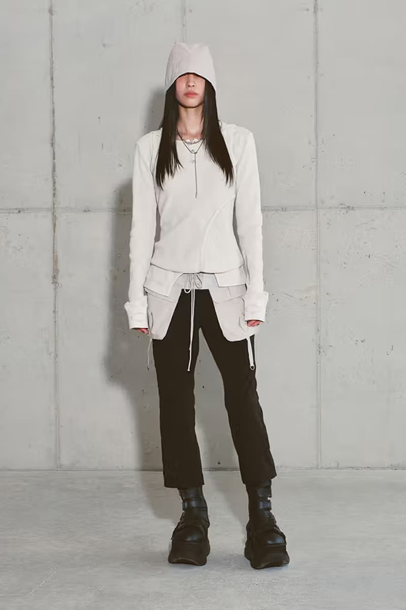 MISCHIEF Brings a Bit of Edge to Its Third Collection for Fall 2024 lookbooks seoul south korean brand wardrope staples rhombus logo