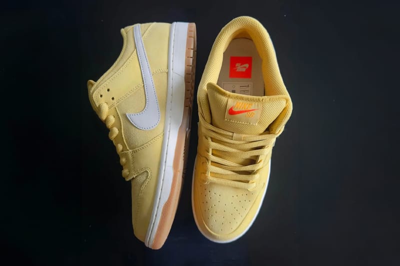 Первый взгляд на кроссовки Nike SB Dunk Low «Saturn Gold»